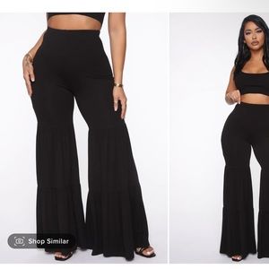 Walk On The Wild Side Honey Flare Pant